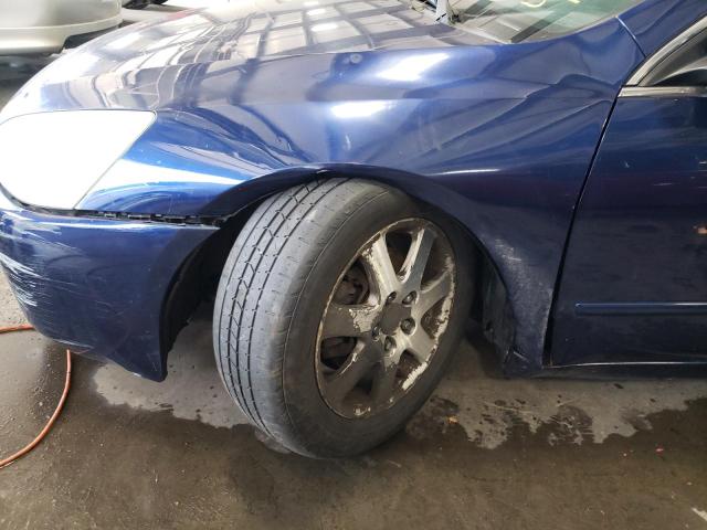 1HGCM66525A043765 - 2005 HONDA ACCORD EX BLUE photo 9