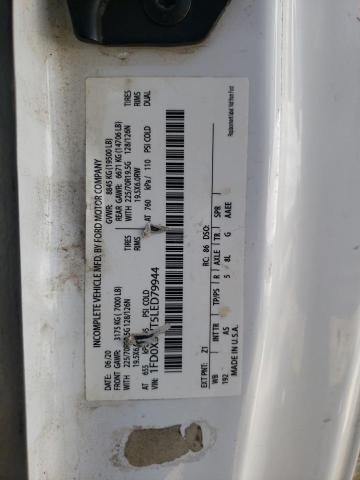 1FD0X5HT5LED79944 - 2020 FORD F550 SUPER DUTY Blanc photo 13