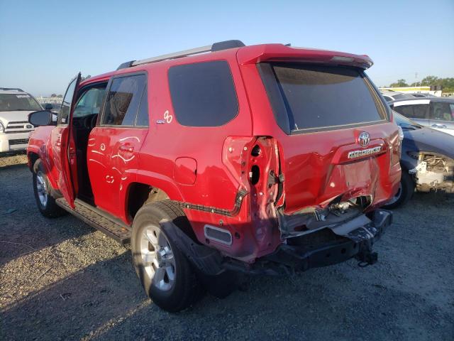 JTENU5JR7M5874046 - 2021 TOYOTA 4RUNNER SR5/SR5 PREMIUM 红色 照片 2