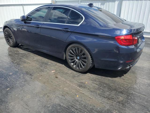 WBAXH5C50CDW06811 - 2012 BMW 528 XI BLUE photo 2