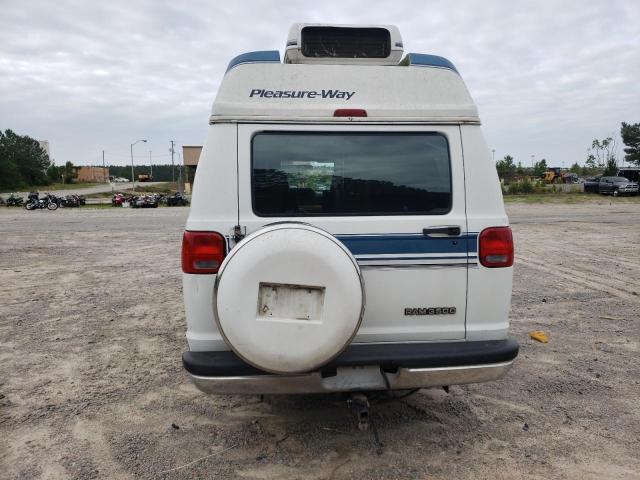 2B6KB31Y6SK564458 - 1995 DODGE RAM VAN B3500 WHITE photo 6