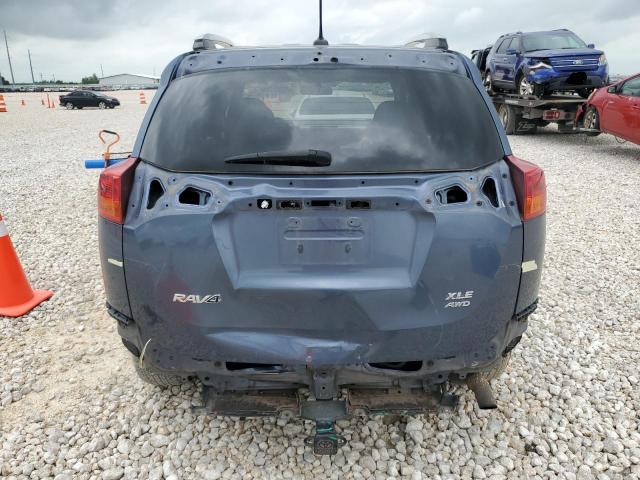 2T3RFREV5DW024889 - 2013 TOYOTA RAV4 XLE BLUE photo 6