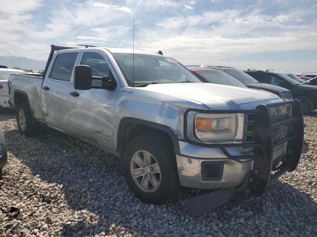 3GTU2UEC8EG286463 - 2014 GMC SIERRA K1500 SLE SILVER photo 4