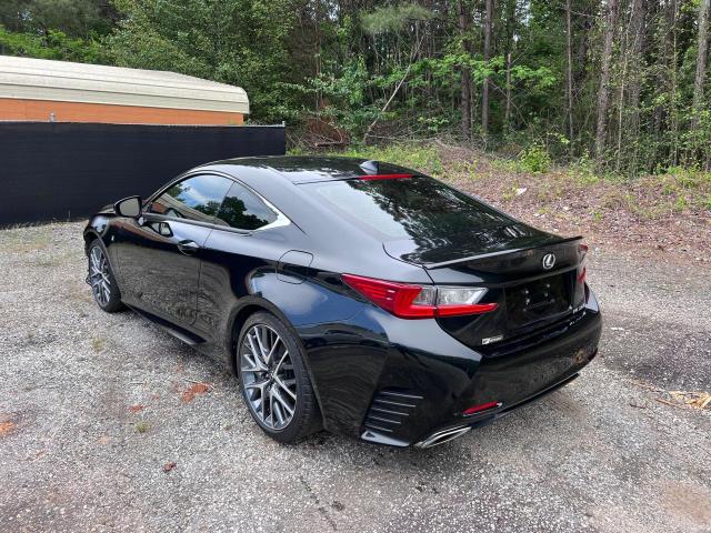 JTHHZ5BC3J5018119 - 2018 LEXUS RC 350 BLACK photo 3