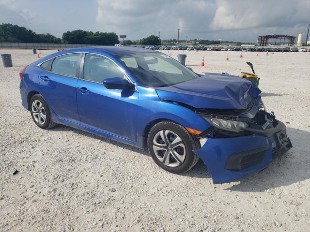 2HGFC2F56JH552343 - 2018 HONDA CIVIC LX BLUE photo 4