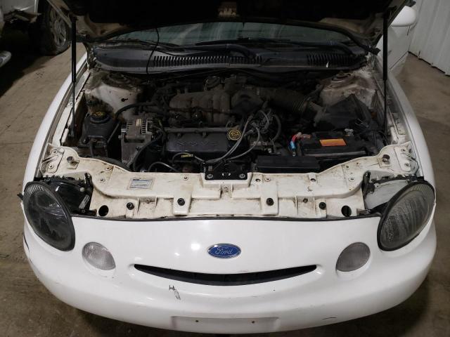 1FAFP53U6XG290169 - 1999 FORD TAURUS SE WHITE photo 11