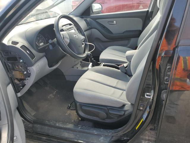 KMHDU46D29U797697 - 2009 HYUNDAI ELANTRA GLS BLACK photo 7