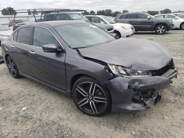 1HGCR2F13HA214891 - 2017 HONDA ACCORD SPORT SPECIAL EDITION GRAY photo 4