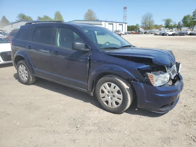 3C4PDCAB2JT384386 - 2018 DODGE JOURNEY SE BLUE photo 4