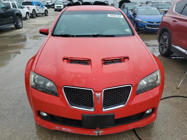 6G2EC57YX9L169256 - 2009 PONTIAC G8 GT RED photo 5