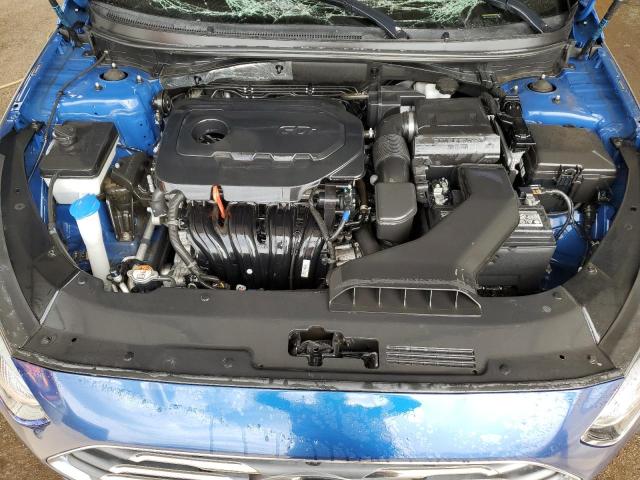 5NPE24AF8KH820794 - 2019 HYUNDAI SONATA SE 蓝色 照片 11