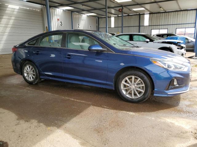 5NPE24AF8KH820794 - 2019 HYUNDAI SONATA SE 蓝色 照片 4