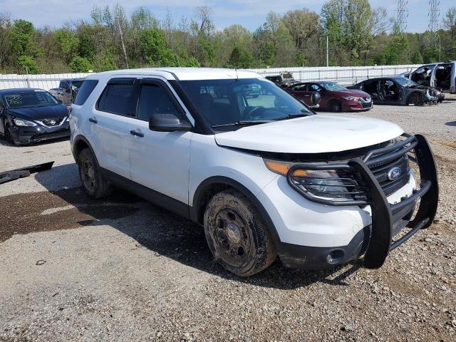 1FM5K8AR4EGC26788 - 2014 FORD EXPLORER POLICE INTERCEPTOR 白色 照片 4