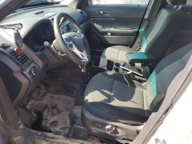 1FM5K8AR4EGC26788 - 2014 FORD EXPLORER POLICE INTERCEPTOR 白色 照片 7