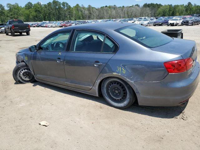 3VW2K7AJXEM308684 - 2014 VOLKSWAGEN JETTA BASE Գրաֆիտ լուսանկար 2