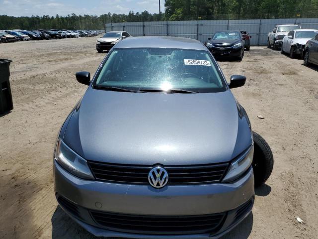 3VW2K7AJXEM308684 - 2014 VOLKSWAGEN JETTA BASE Գրաֆիտ լուսանկար 5