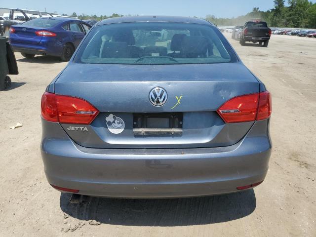 3VW2K7AJXEM308684 - 2014 VOLKSWAGEN JETTA BASE Գրաֆիտ լուսանկար 6