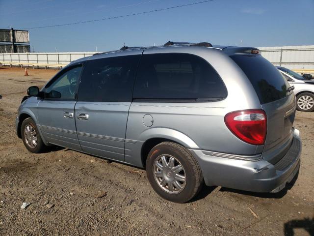 2C4GP64L95R238136 - 2005 CHRYSLER TOWN & COU LIMITED BLUE photo 2