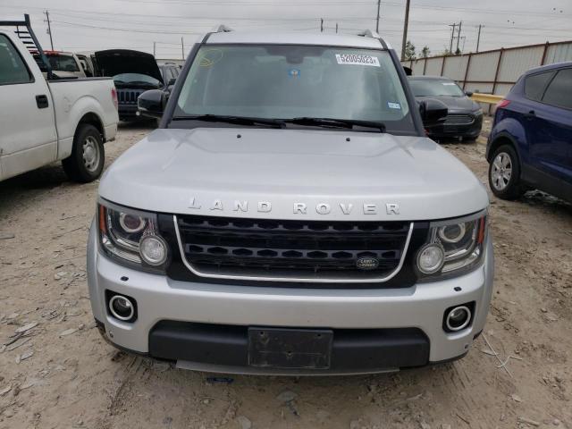 SALAK2V64GA832980 - 2016 LAND ROVER LR4 HSE LUXURY SILVER photo 5