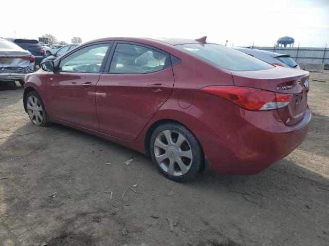 KMHDH4AE3DU721855 - 2013 HYUNDAI ELANTRA GLS RED photo 2