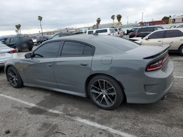 2C3CDXGJ6JH313161 - 2018 DODGE CHARGER R/T 392 GRAY photo 2