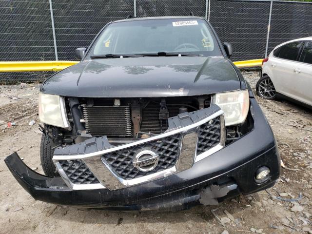 5N1AR18W06C623534 - 2006 NISSAN PATHFINDER LE BLACK photo 5