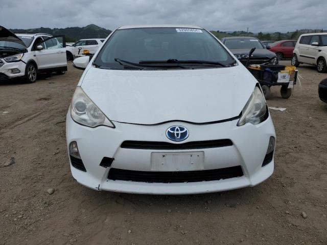 JTDKDTB36D1545660 - 2013 TOYOTA PRIUS C WHITE photo 5