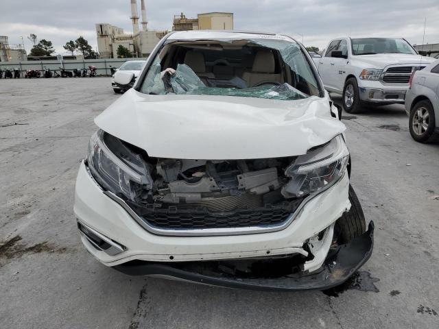 5J6RM4H5XGL018351 - 2016 HONDA CR-V EX WHITE photo 5