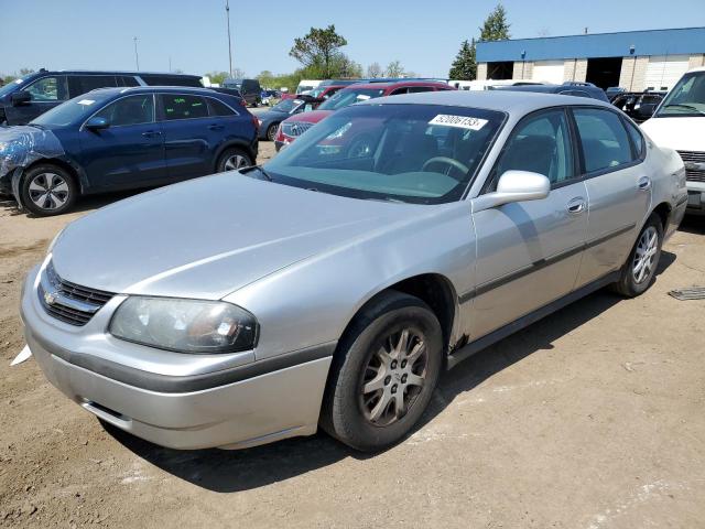 2G1WF52E059237608 - 2005 CHEVROLET IMPALA SILVER photo 1