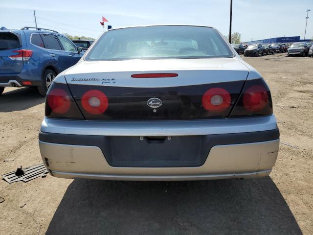 2G1WF52E059237608 - 2005 CHEVROLET IMPALA SILVER photo 6