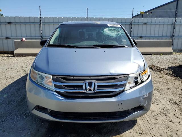 5FNRL5H66BB022559 - 2011 HONDA ODYSSEY EXL BLUE photo 5