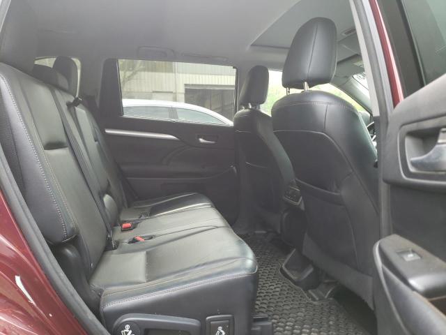5TDJKRFH7GS282502 - 2016 TOYOTA HIGHLANDER XLE Bordo foto 11