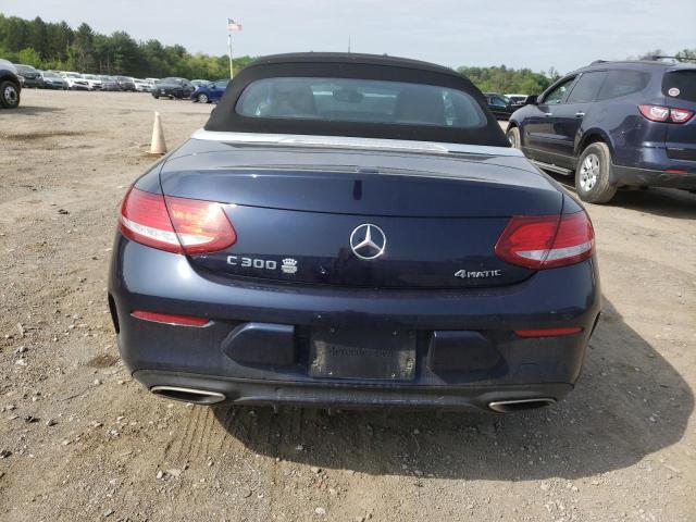 WDDWK4KB9HF508332 - 2017 MERCEDES-BENZ C 300 4MATIC BLUE photo 6