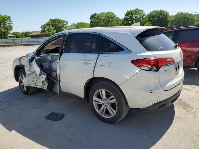 5J8TB3H34FL005914 - 2015 ACURA RDX WHITE photo 2