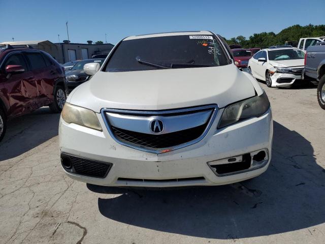 5J8TB3H34FL005914 - 2015 ACURA RDX WHITE photo 5