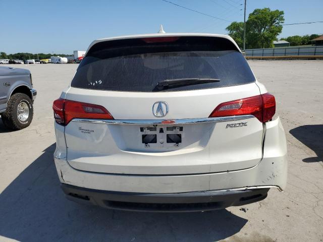 5J8TB3H34FL005914 - 2015 ACURA RDX WHITE photo 6