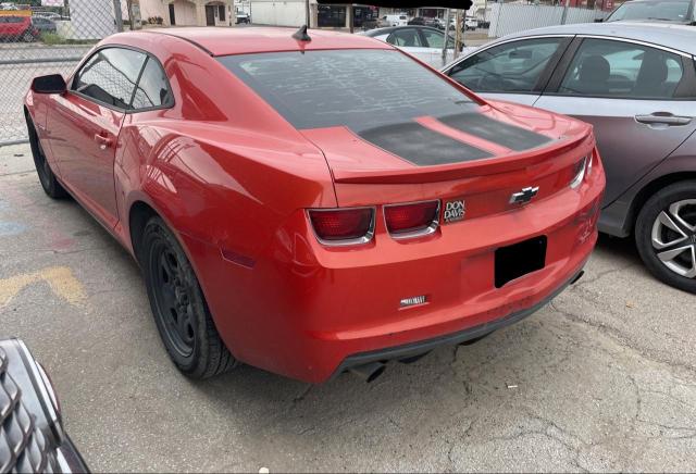 2G1FA1E38D9145856 - 2013 CHEVROLET CAMARO LS ORANGE photo 3