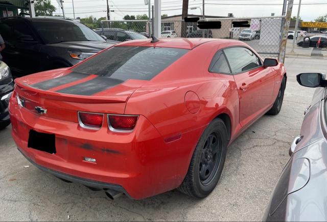 2G1FA1E38D9145856 - 2013 CHEVROLET CAMARO LS ORANGE photo 4