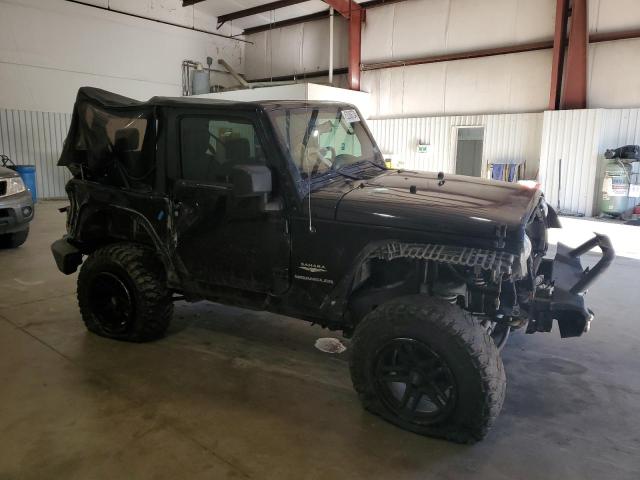 1J8FA54139L766395 - 2009 JEEP WRANGLER SAHARA BLACK photo 4