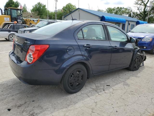 1G1JA5SH0F4166224 - 2015 CHEVROLET SONIC LS 蓝色 照片 3