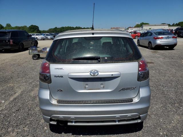 2T1KR32E25C365740 - 2005 TOYOTA COROLLA MA XR SILVER photo 6