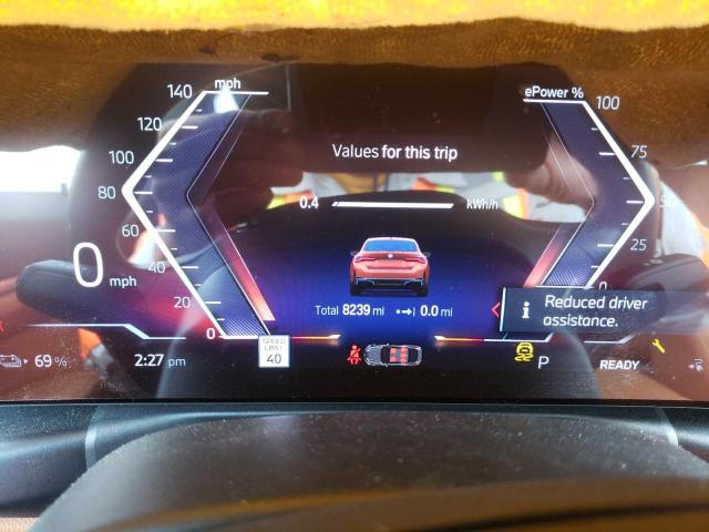 WBY73AW09PFN61287 - 2023 BMW I4 EDRIVE 40 BROWN photo 9