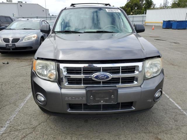 1FMCU93G49KA62710 - 2009 FORD ESCAPE XLT GRAY photo 5