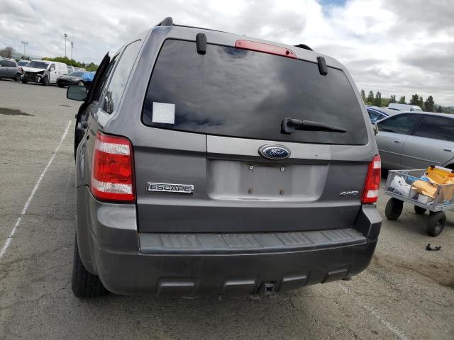 1FMCU93G49KA62710 - 2009 FORD ESCAPE XLT GRAY photo 6