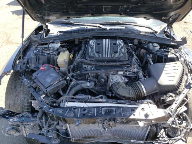 1G1FK1R64J0119181 - 2018 CHEVROLET CAMARO ZL1 შავი ფოტო 11