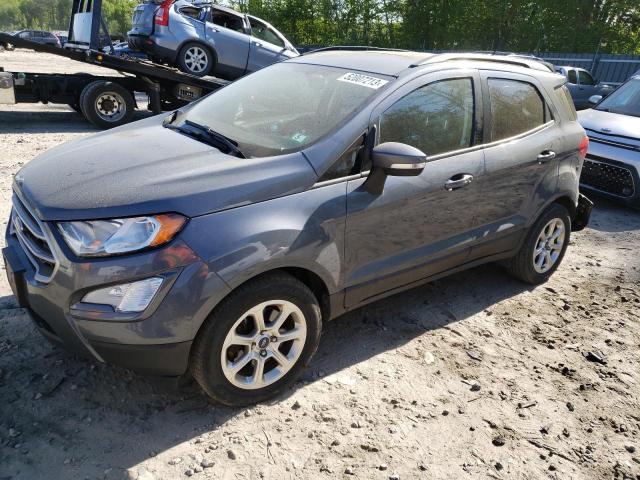 MAJ3P1TE4JC187559 - 2018 FORD ECOSPORT SE GRAY photo 1