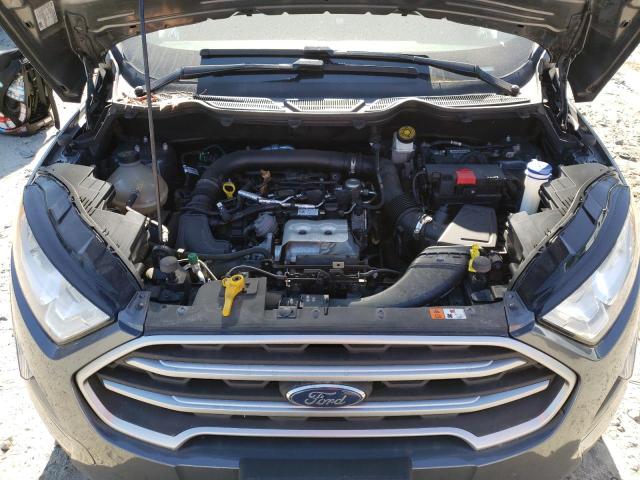MAJ3P1TE4JC187559 - 2018 FORD ECOSPORT SE Gris foto 11