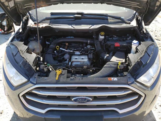 MAJ3P1TE4JC187559 - 2018 FORD ECOSPORT SE GRAY photo 11