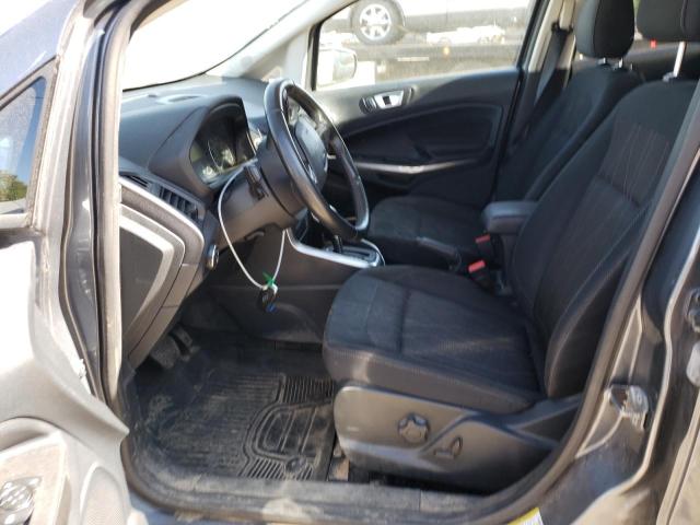 MAJ3P1TE4JC187559 - 2018 FORD ECOSPORT SE Gris foto 7