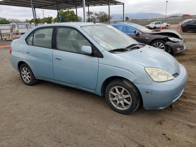 JT2BK12U720042282 - 2002 TOYOTA PRIUS BLUE photo 4